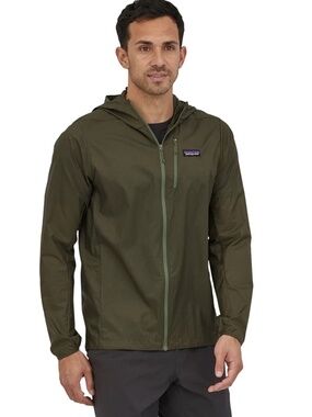 Patagonia Houdini Men's Jacket in  Basin Green Size M